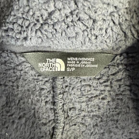 The North Face Campshire Vest Mens Small Gray Full Zip Deep Pile Outdoors Sherpa - Picture 4 of 7